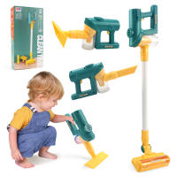 Kids Electic Mini Vacuum Cleaner Simulation Housework Dust Catcher With Light & Music Educational Pretend Play Toy for Kid Gifts - details 12