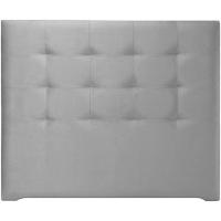 Cabecero tapizado acolchado para dormitorio, modelo Tablet largo en tela antimanchas gris antracita y medidas 151 x 125 cm para camas de 135 o 150 cm. - details 64