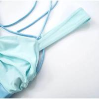 Mini Vestido de Satén con Detalles de Parche Vestido Corto Elegante para Noches, Vestido de Playa y Vacaciones para Mujeres - details 5