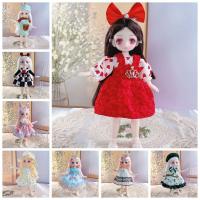 Vestido con bisagra de ojos simulados, muñeca de articulaciones extraíbles, Linda muñeca, regalo de cumpleaños, 23cm - details 7
