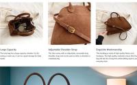 Bolso de ante para mujer, cartera de ante para mujer, bolso retro de alta elevación, bolso de hombro retro de moda, bolso de cuero de trabajo - details 1
