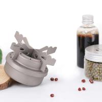 Rejilla de titanio ultraligera para alcohol al aire libre, estufa para acampar al aire libre, soporte cruzado, base de quemador, utensilios de cocina para picnic - details 1