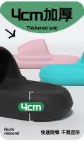 Verano fresco zapatillas de las mujeres desgaste de fondo suave antideslizante casa zapatillas de los hombres interior de fondo grueso suave pareja zapatillas de masaje - details 5