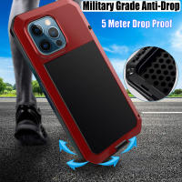 IAOOPOO Caja de Aluminio de Protección Pesada para iPhone Anti-caída de Pantalla de Vidrio - details 1