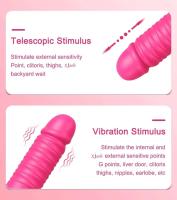 Vibrador de empuje con control por aplicación, consolador grande, punto G Vaginal, masajeador automático hacia arriba y hacia abajo, Coño retráctil, Juguetes sexuales para adultos para mujeres - details 2