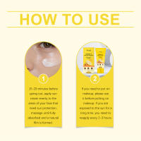 HOYGI vitamina C suave refrescante no pegajoso cuidado hidratante para la piel crema protectora de verano al aire libre - details 3
