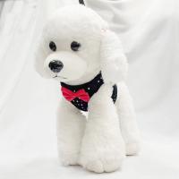 Conjunto de correa de arnés para perro, chaleco con pajarita, decoración de diamantes pequeños, arnés suave para perros pequeños y medianos - details 9