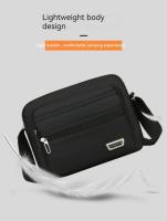 Bolso cruzado para hombre, bolso de hombro individual estilo viajero de gran capacidad, bolsos cruzados de ocio a la moda para hombre - details 4