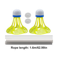 Badminton Training Equipment Adjustable Height Badminton Rebound Trainer for Club Competition Tournaments - details 2
