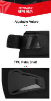 Guantes de cuero para motocicleta para hombre, manoplas transpirables anticaída para todas las estaciones - details 10
