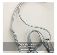 Bolso de Moda para Teléfono de Textura Avanzada Bolso de Verano Versátil de Hombro y Cruz - details 3