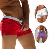 Pantalones cortos de playa a la moda para hombre, Shorts deportivos multicolores de poliéster, informales de tres piezas - details 2