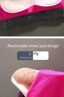 Sujetador deportivo sin costuras, absorbente de golpes, sin aros de acero, chaleco de moda, transpirable, chaleco de Yoga de secado rápido, Fitness sin estrés - details 7