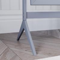Espejo Rectangular de Longitud Completa, de pie, de Madera, Giratorio, para Dormitorio, Pasillo, cómoda, Color Negro - details 27