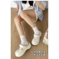 Zapatillas de Jardín Mary Jane Plataforma de Verano DIY para Mujeres Suela Gruesa Comodidad para Interiores y Playa - details 3