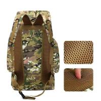 Mochila táctica de gran capacidad para hombre, bolsa militar de camuflaje de 70L, para senderismo, montañismo, caza y acampada - details 3
