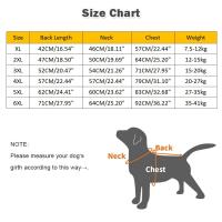 Chaqueta De Invierno Para Perros Con Arnes Impermeable Ropa Grande Para Perros Chihuahua Bulldog Francés Adecuada Para Animales De Tamaño Grande 6XL - details 0
