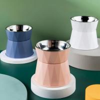 Suministros para Mascotas Tazón Elevado para Cachorros Tazón de Alimentación para Gatos de Acero Inoxidable Platos para Comer para Mascotas - details 3