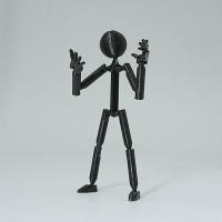 Muñeco articulado multiarticulado, juguete de impresión 3D, maniquí móvil impreso en 3D, modelo novedoso de muñeco, robot ensamblado. - details 4