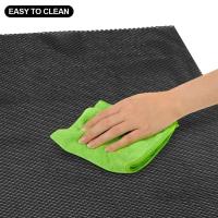 Estante de 30x200cm Con forro, alfombra antideslizante, estante, patrón de rejilla, forro de agarre de PVC no adhesivo para armarios de cocina y baño - details 7