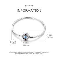 Pulsera de Plata Esterlina 925 Encanto de Mariposa Estrellas Luna Cadena de Seguridad - details 101