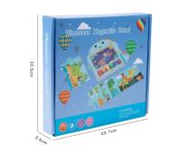 Laberinto magnético de colores Juguetes educativos Montessori de madera para clasificar Perlas magnéticas Laberinto Puzzle Tablero de dibujo Actividades de aprendizaje temprano Regalos para niños - details 7