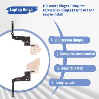 Juego de bisagras de pantalla LCD para Dell Latitude 5530, E5530, Serie L + R, AM0M1000100, nuevo - details 5