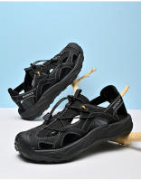 Sandalias de piel de vaca informales de gran tamaño, zapatos de playa de verano para hombres, sandalias deportivas al aire libre, sandalias de montañismo, zapatos creek - details 14