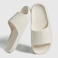 Zapatillas de mujer a la moda, Sandalias planas de verano, zapatillas de baño ligeras de EVA para el hogar, tobogán de interior para masaje para parejas, zapato de ducha 2024 - details 17