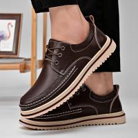 Zapatos informales que combinan con todo para hombre, zapatos bajos de cuero, zapatos de trabajo al aire libre - details 11