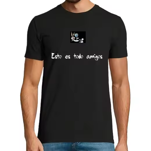 Amigos,Camiseta de Pádel Divertido, ropa para exteriores - 1