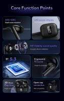 ANC + ENC-auriculares inalámbricos 9D HiFi Surround Bass, cascos con Bluetooth, reducción de ruido, resistentes al agua - details 1