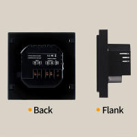 Controlador de temperatura de calefacción de suelo, termostato inteligente con pantalla táctil LED, cableado, Control de calefacción eléctrica, 85-265V, MH1828A, 16A - details 7