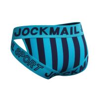 Bóxer de malla de nailon para Hombre, ropa interior transpirable, suspensorio de cintura baja, lencería Cuecas, Bikini erótico, Verano - details 13