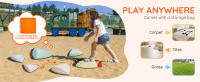 SucceBuy Balance Stepping Stones para niños, 6 piezas, hasta 220 libras, antideslizante para edades de 3 4 5 6 7 8+, interior y exterior - details 5