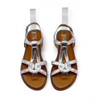 Calzados soraia, sandalias plana para mujer uso casual, ideal para un look de verano, Entrega 24/72h a Elegante De moda Bohemio Vacación De moda Guay Elegant Fashionable Rhinestone Bohemian - details 2