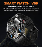 Reloj inteligente para hombre, pulsera de 1,85 pulgadas con pantalla grande de alta definición, Bluetooth, llamada para ejercicio y fitness - details 14