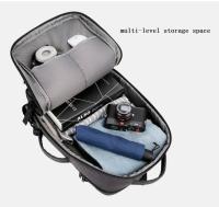 Mochila para portátil impermeable USB de expansión multifunción grande, negocios informales para hombres y mujeres, hombros de 17,3 pulgadas - details 4