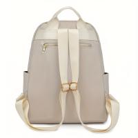 Mochila Mujer Vintage Bordada, Ligera, Nylon, Estilo Casual, Multicolor - details 6