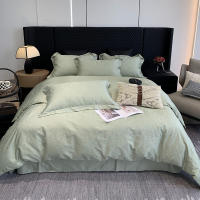 100Ropa de cama de cuatro piezas de algodón de fibra larga de Aksu100%Tapa de algodón 100% para salir, conjunto de cuatro piezas - details 10