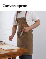 Delantal impermeable profesional para hombres y mujeres para cocina, trabajo, belleza, peluquerías, jardín y restaurantes - details 0