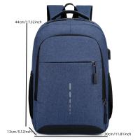 Mochila impermeable ultraligera para hombre, bolsa trasera para libros, elegante, 15,6 pulgadas - details 0