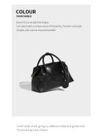 Nuevo bolso de mujer retro portátil, bolso de mensajero de hombro, bolso de pino - details 8