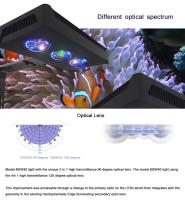 Luz de acuario Spectra Nano M029, iluminación de agua salada de 30W/40W con Control táctil para pecera de arrecife de Coral - details 12