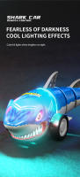 2.4GHz RC Animales RC Tiburón Coche Eléctrico Juguete Animales 4 Canales Radio Control Coche con Luz Control Remoto Tiburón Juguetes para Niños - details 4
