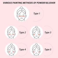 Colorete de chica en relieve para mejillas, colorete mate Natural, polvo facial Suave de alto pigmento, rubor para maquillaje diario - details 5