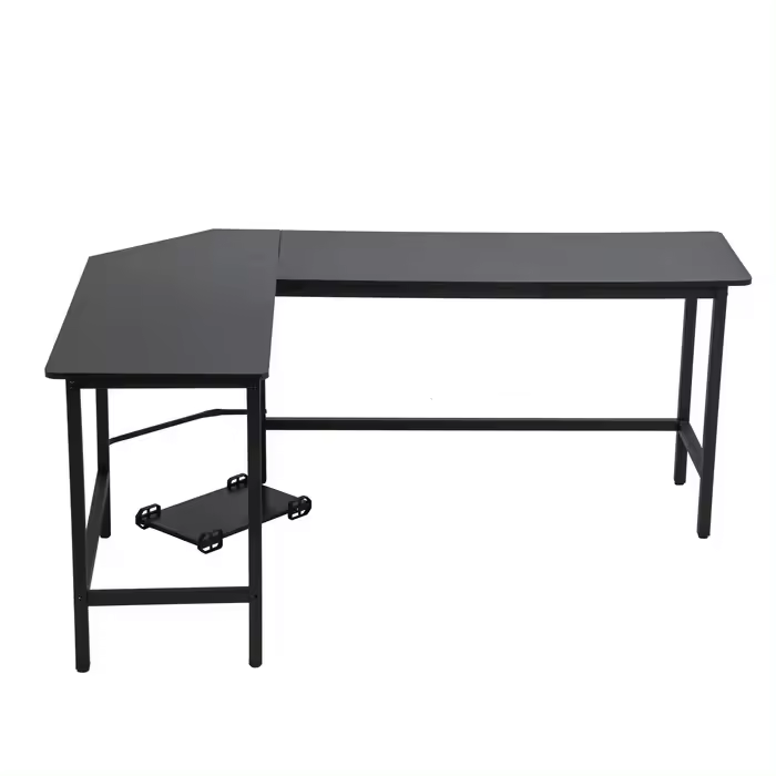 Homfa L-Shaped Desk Computer Corner Desk Home office Writing Study Workstation Table - 1