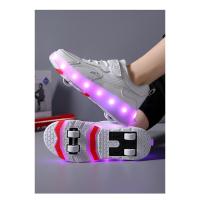Nueva Mafia Zapatos De Cuatro Ruedas Patines Niños Niños Con Ruedas Zapatos Niñas Zapatos Casuales - details 32