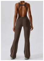 Traje de Yoga para Mujer con Elevación de Cadera y Ajuste Abdominal para Deportes y Fitness Ropa Deportiva para Mujer Traje de Danza - details 7