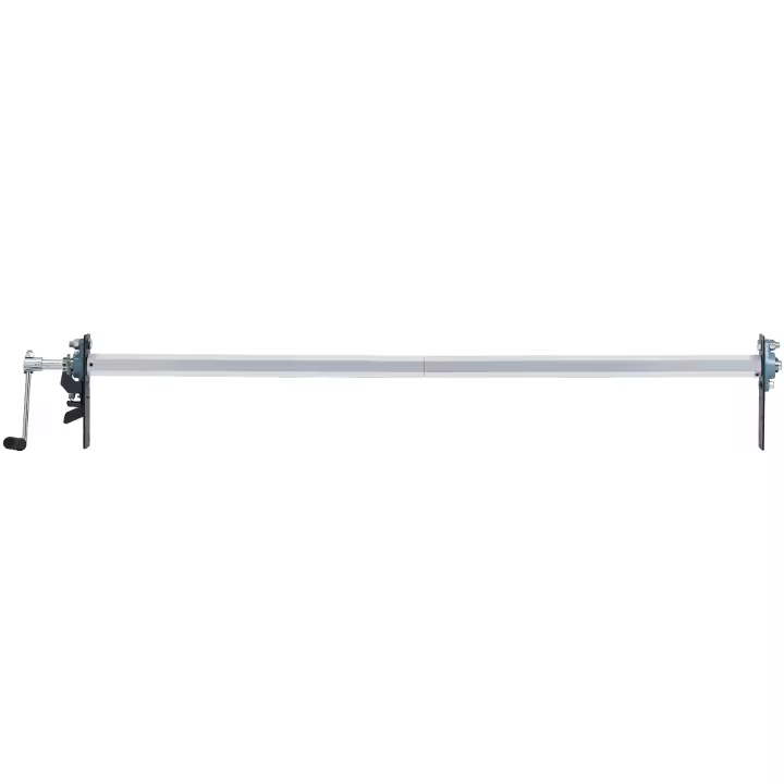 SucceBuy Kit de rodillos para lona con manivela manual, de 64 a 104 pulgadas de ancho, aleación de aluminio, rodillo para lona para camión volquete con nivel de cabina manual con mango envuelto en esponja de 7 pulgadas, perfecto para camiones volquete, re - 1